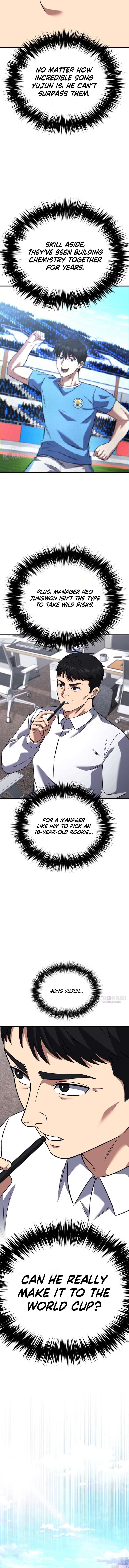 The genius midfielder’s passes are special Chapter 55 77 17