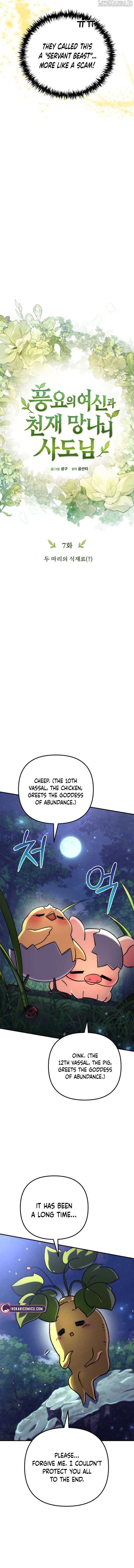 Goddess of Abundance and the Genius Rogue Apostle Chapter 7 84 05