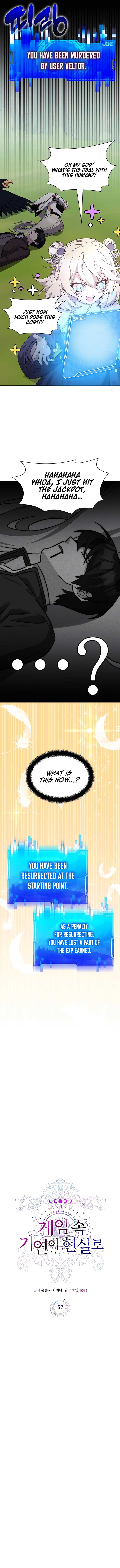 My Lucky Encounter From The Game Turned Into Reality Chapter 57 55 2