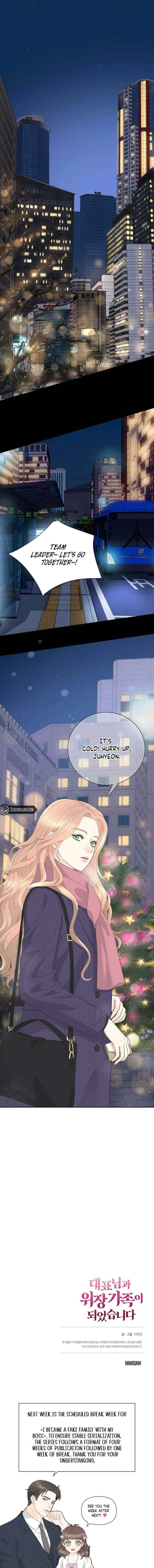 I Became a Fake Family With My Boss Chapter 60 80 ch 60 20