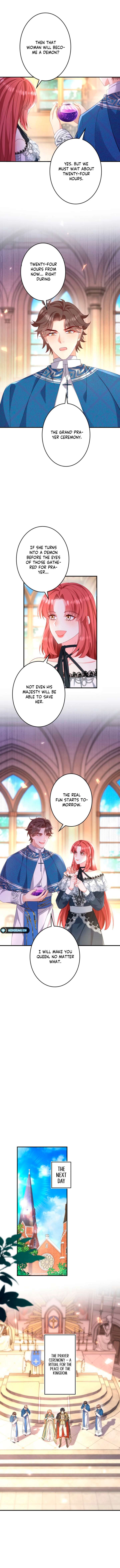 Supposed to Be the Stand-In Queen, but Ended Up in a Forced Romance?! Chapter 4 46 09