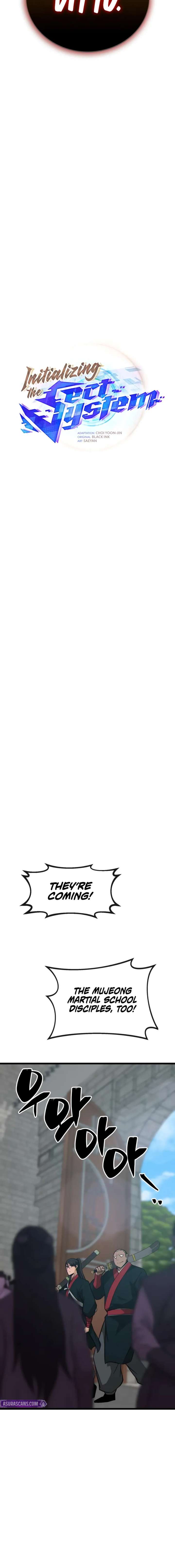 Initializing the Sect System Chapter 19 112 06