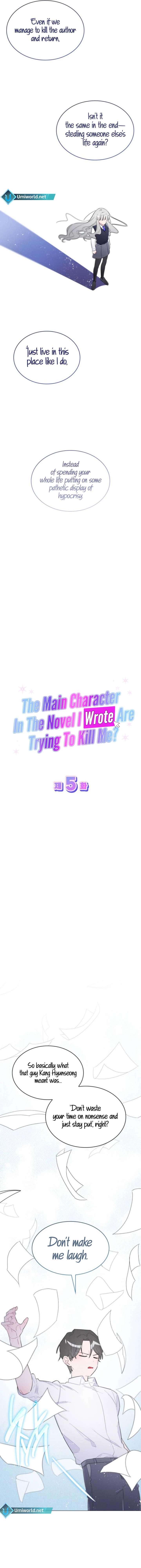 The Main Character In The Novel I Wrote Are Trying To Kill Me? Chapter 5 57 08
