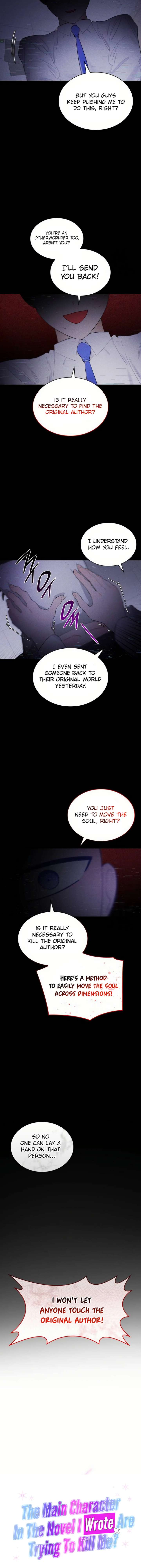 The Main Character In The Novel I Wrote Are Trying To Kill Me? Chapter 8 55 03