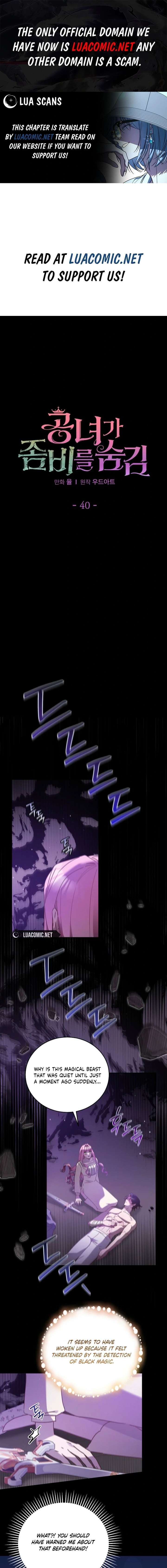 The Lady Who Hides the Zombies Chapter 40 55 ch 40 1