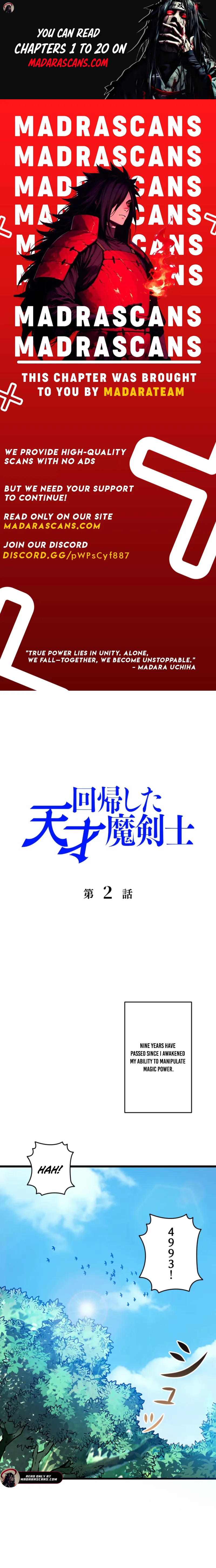 The Regressed Genius Magic Swordsman Chapter 2 56 01