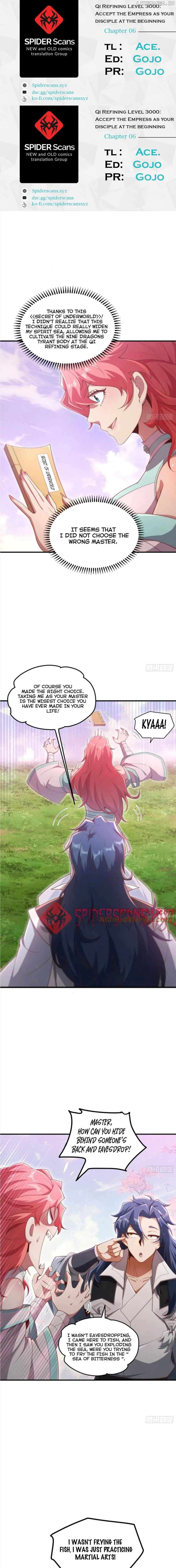 Qi Refining Level 3000: Accept the Empress as your disciple Chapter 6 20 1