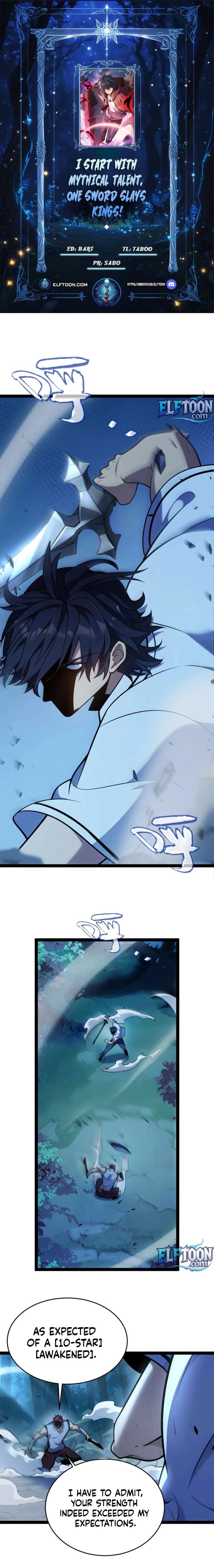 I Started With the Mythical Talent, Killing Gods With One Sword! Chapter 12 50 01