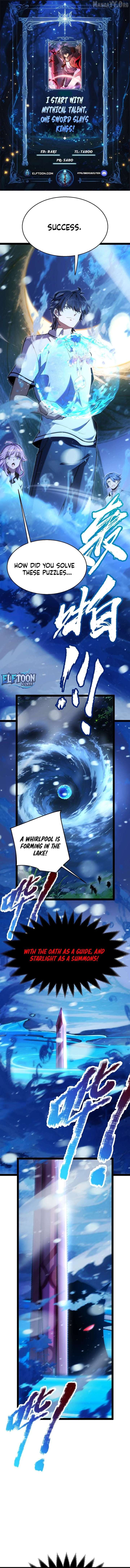 I Started With the Mythical Talent, Killing Gods With One Sword! Chapter 14 50 001