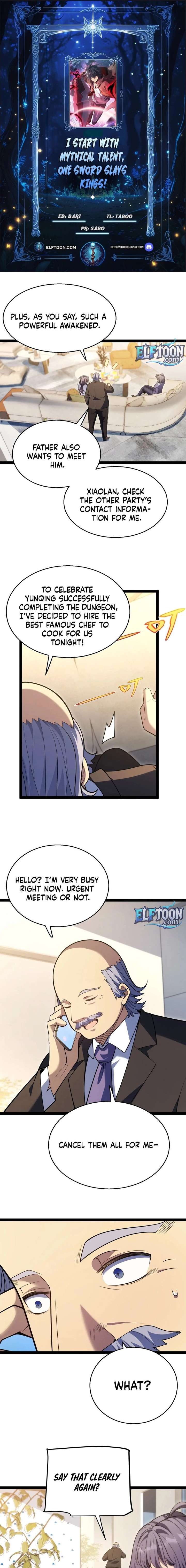 I Started With the Mythical Talent, Killing Gods With One Sword! Chapter 19 56 001