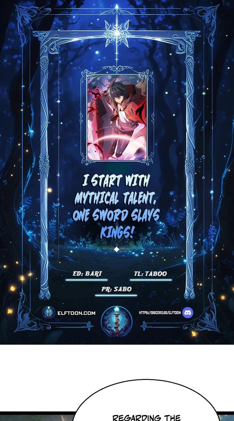 I Started With the Mythical Talent, Killing Gods With One Sword! Chapter 44 190 2b632bc66923