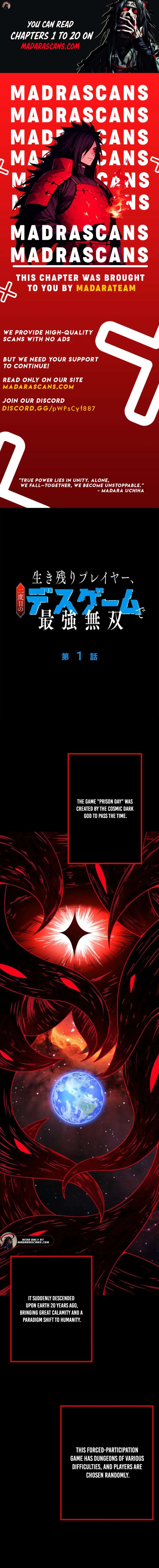 The Surviving Player: Unrivaled in the Second Death Game Chapter 1 83 01