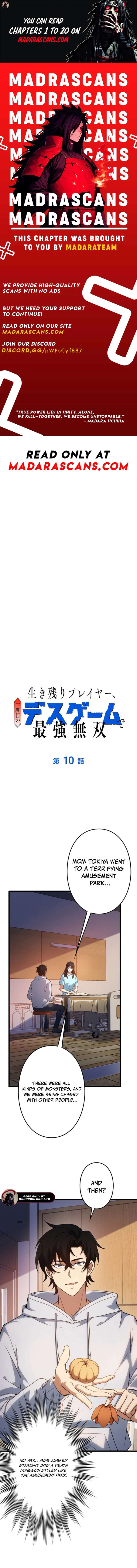 The Surviving Player: Unrivaled in the Second Death Game Chapter 10 50 01