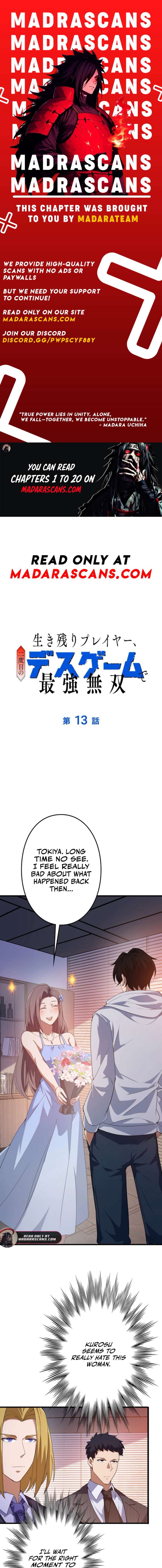 The Surviving Player: Unrivaled in the Second Death Game Chapter 13 53 01