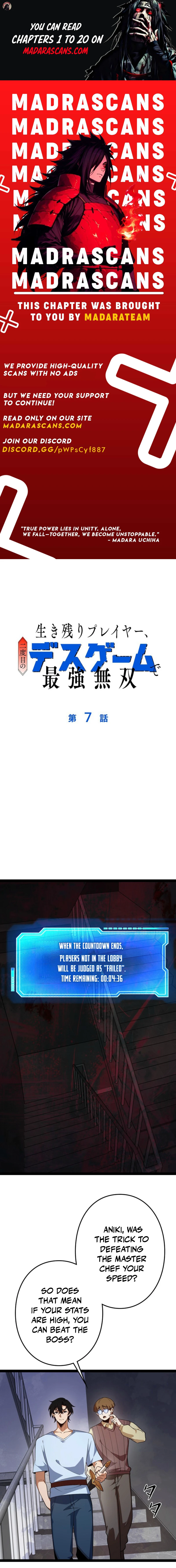 The Surviving Player: Unrivaled in the Second Death Game Chapter 7 59 01