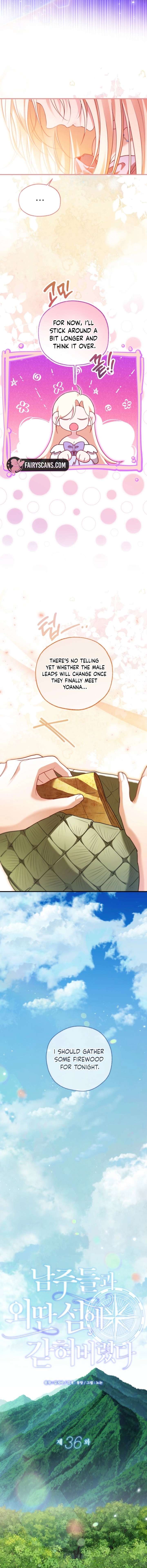 I’m Stuck on a Remote Island With the Male Leads Chapter 36 49 ch 36 7