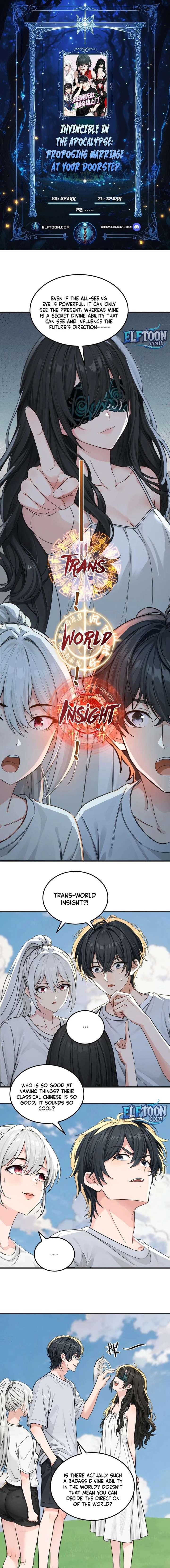 Invincible in the Apocalypse: Proposing Marriage at Your Doorstep Chapter 19 35 001