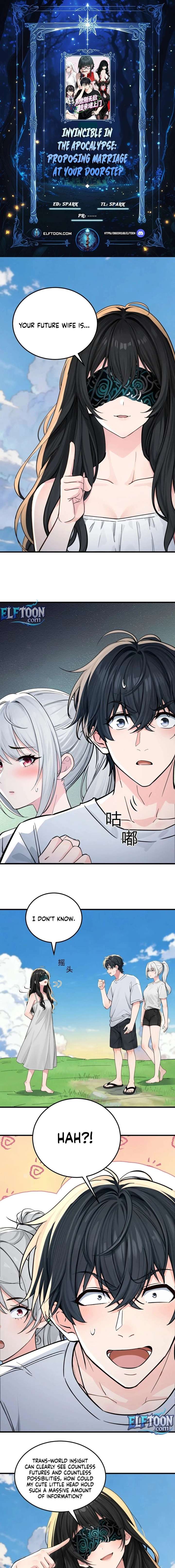 Invincible in the Apocalypse: Proposing Marriage at Your Doorstep Chapter 20 34 ch 20 1