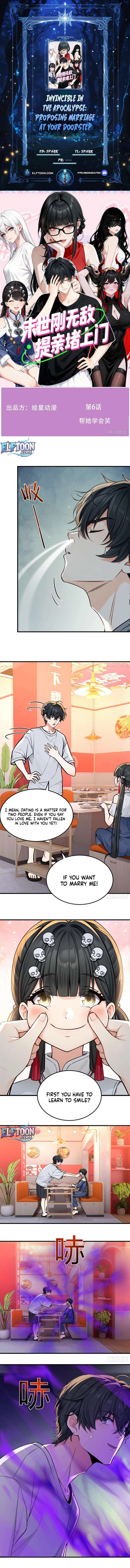 Invincible in the Apocalypse: Proposing Marriage at Your Doorstep Chapter 6 35 1