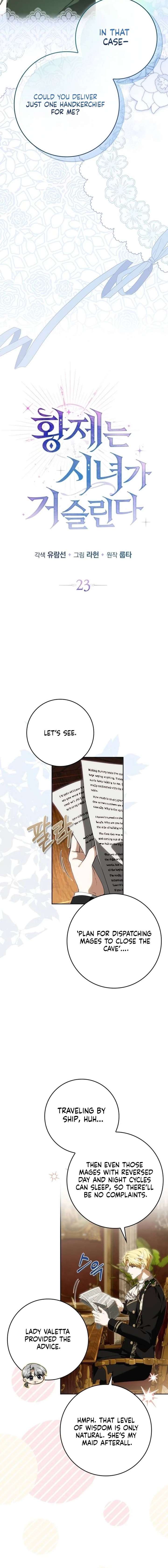The Emperor Is Annoyed by the Maid Chapter 23 65 ch 23 8