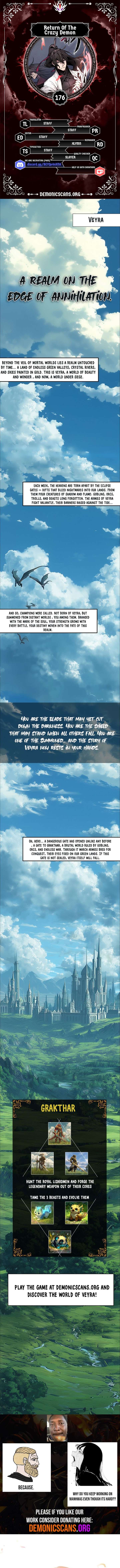 Return of the Mad Demon Chapter 176 40 ch 176 1