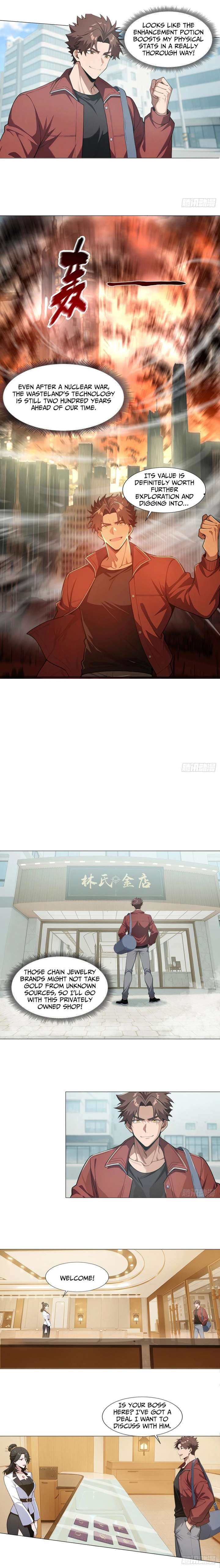 Doomsday Smuggler: I Trade Spicy Strips for Gold Bars Chapter 4 38 ch 4 5