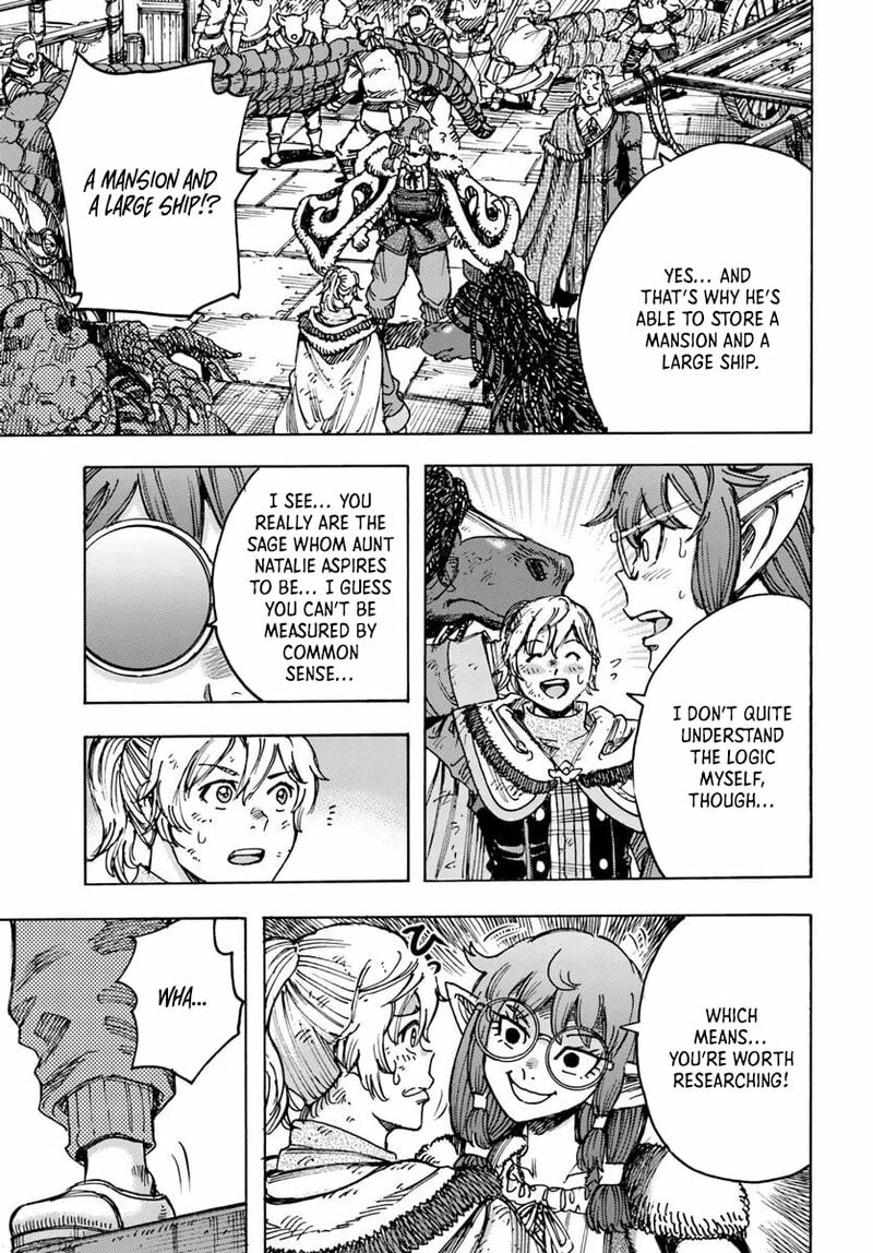 Wise man is summoned to another world ~The strongest items were those less desired in inventory~ Chapter 55 145 shoukan sareta kenja wa isekai wo yuku 55 13
