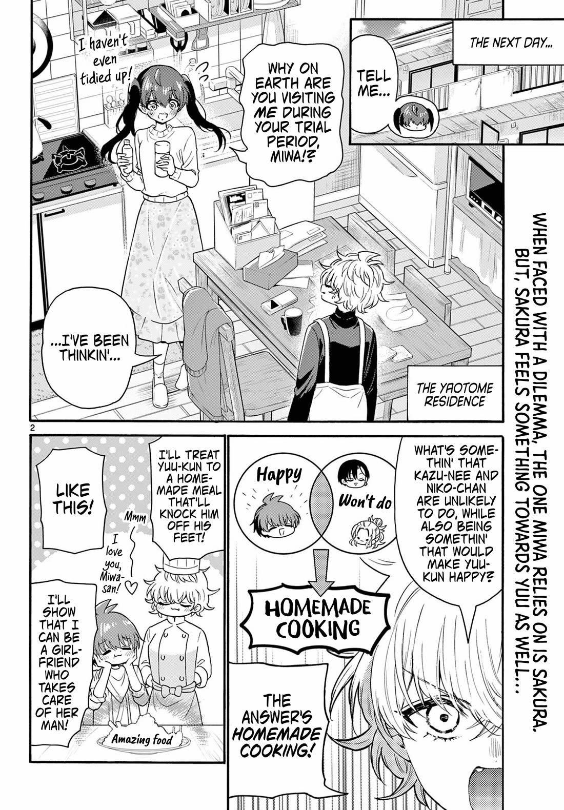 Mikadono Sanshimai wa Angai, Choroi. Chapter 138 56 1