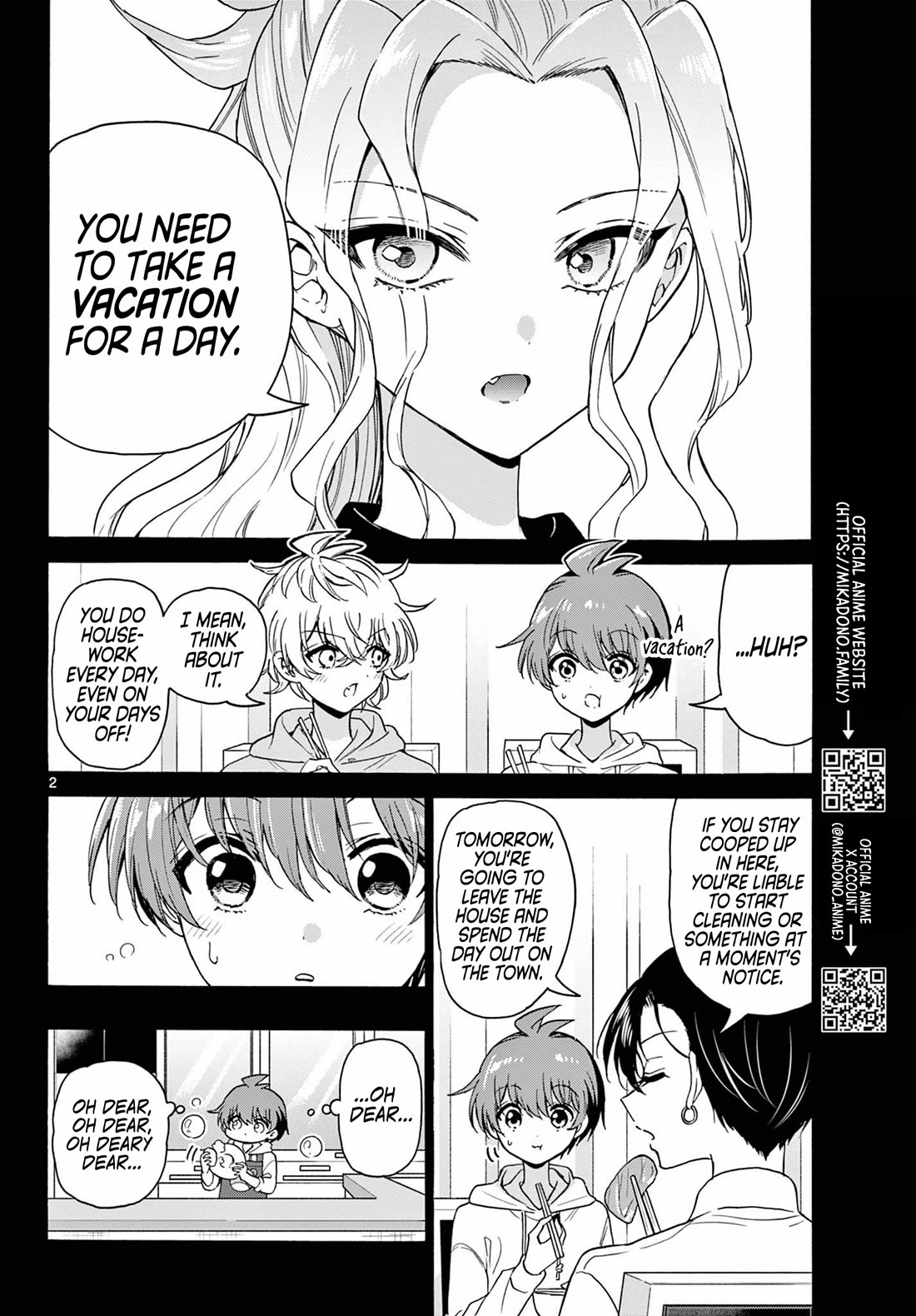 Mikadono Sanshimai wa Angai, Choroi. Chapter 155 56 1