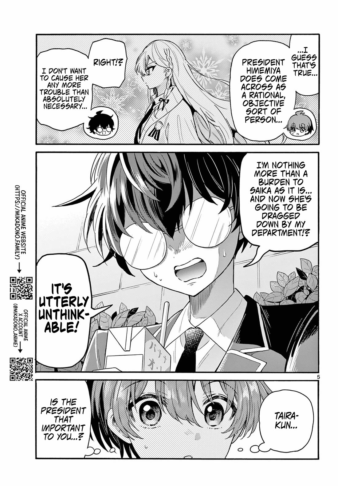Mikadono Sanshimai wa Angai, Choroi. Chapter 158 59 4