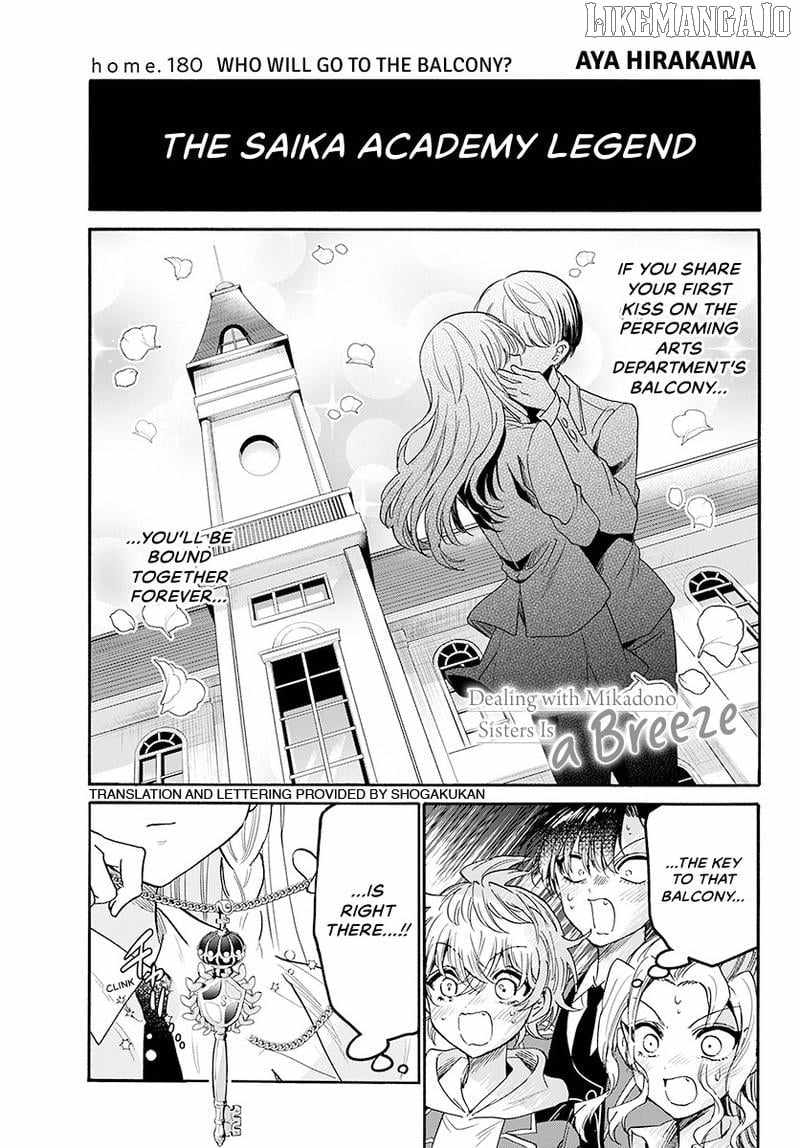 Mikadono Sanshimai wa Angai, Choroi. Chapter 180 65 1