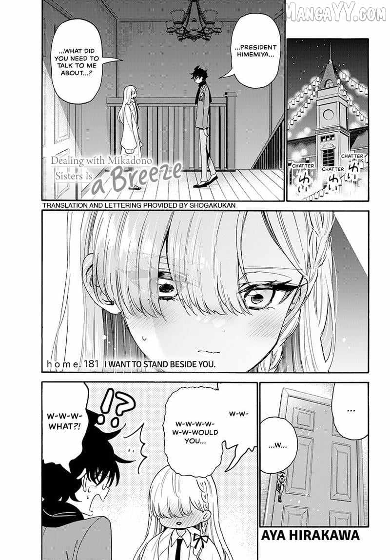 Mikadono Sanshimai wa Angai, Choroi. Chapter 181 59 1