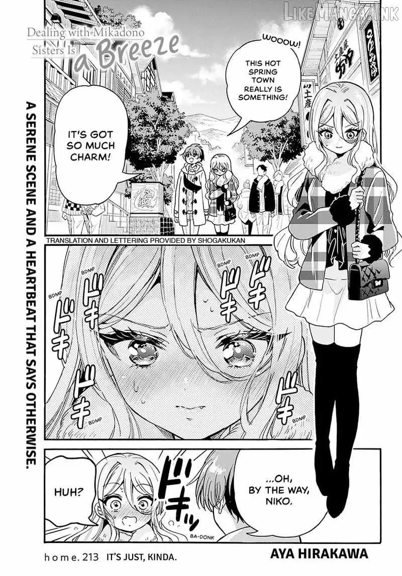 Mikadono Sanshimai wa Angai, Choroi. Chapter 213 59 70373b992945