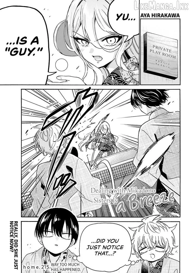 Mikadono Sanshimai wa Angai, Choroi. Chapter 215 59 567fae71b304