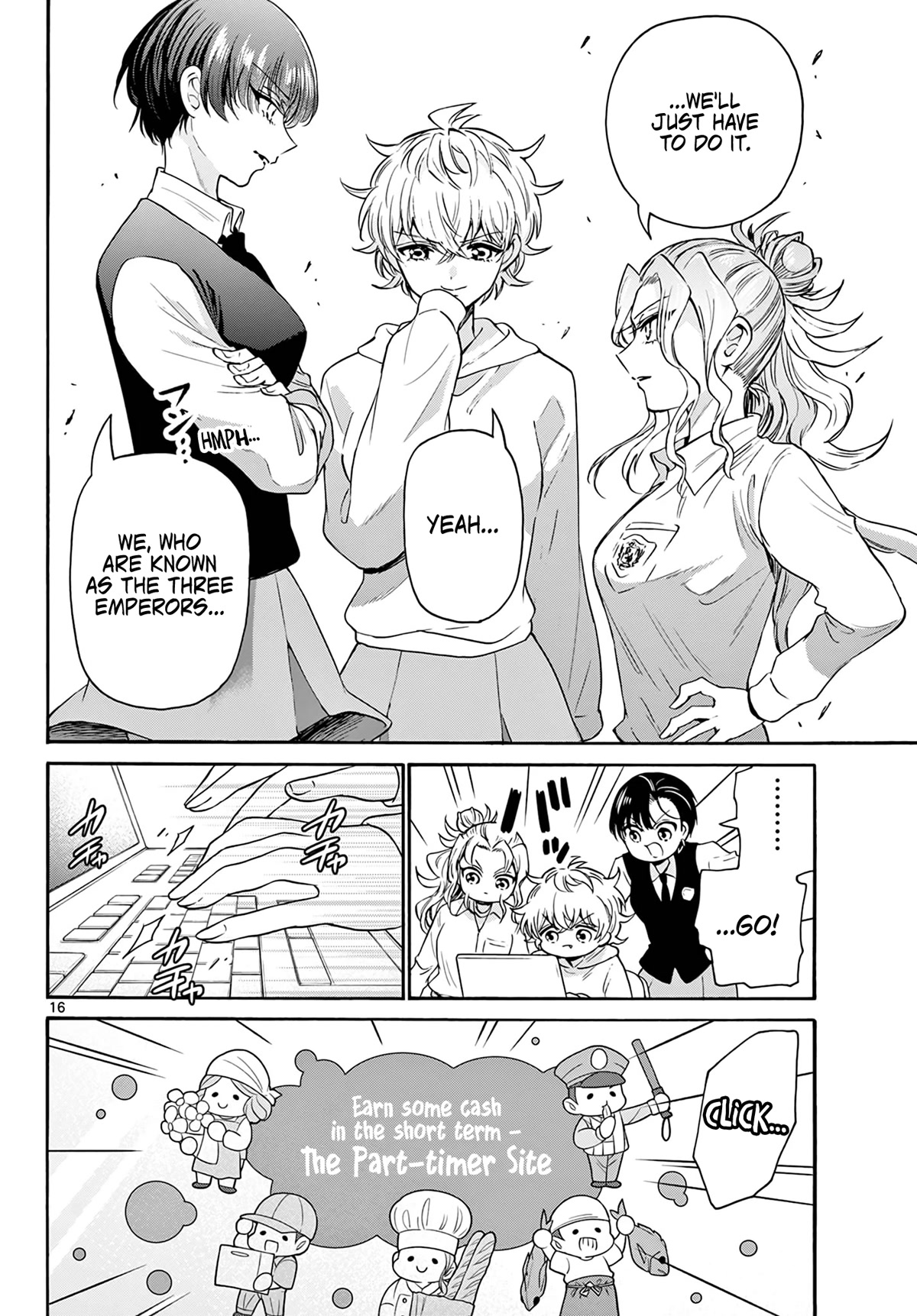 Mikadono Sanshimai wa Angai, Choroi. Chapter 57 70 15