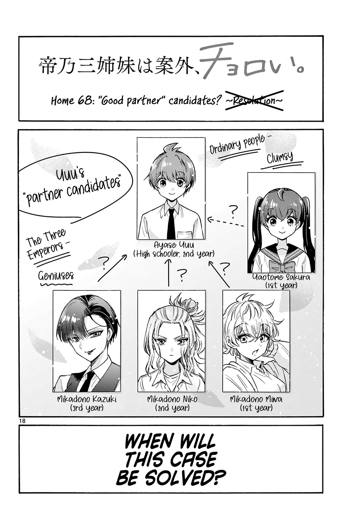 Mikadono Sanshimai wa Angai, Choroi. Chapter 68 72 17