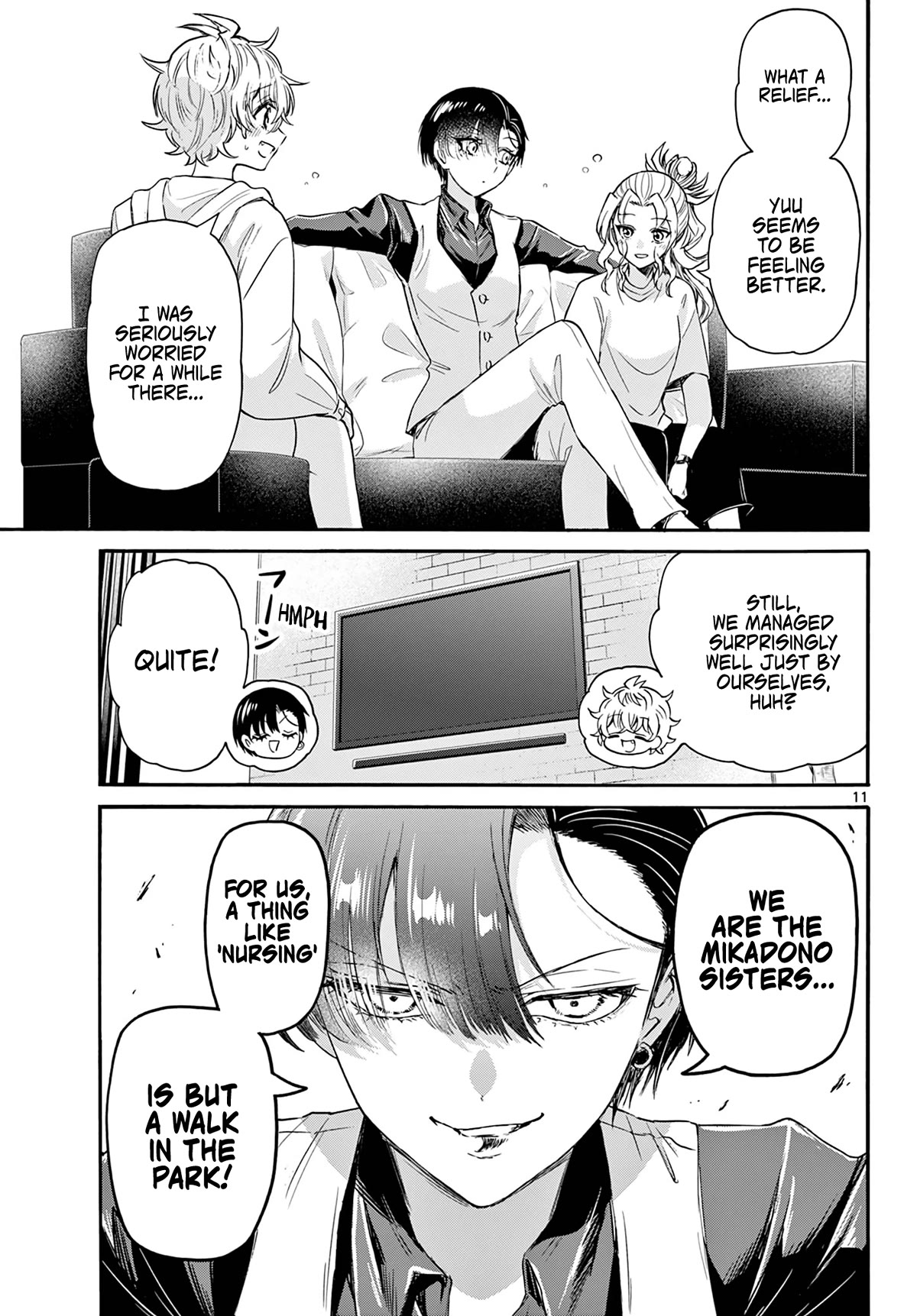Mikadono Sanshimai wa Angai, Choroi. Chapter 74 62 10