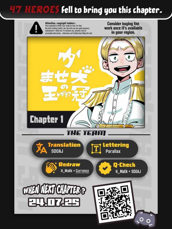 The Regalia of the Underdog Chapter 1 202 3