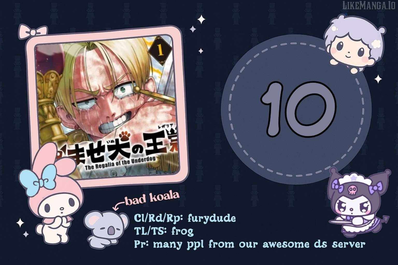 The Regalia of the Underdog Chapter 10 91 0