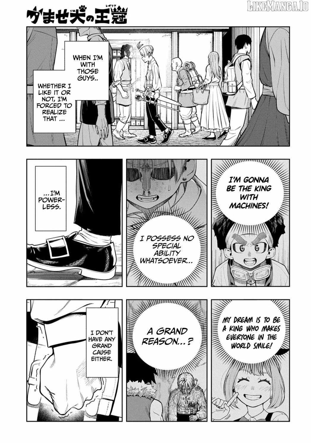 The Regalia of the Underdog Chapter 9 130 30