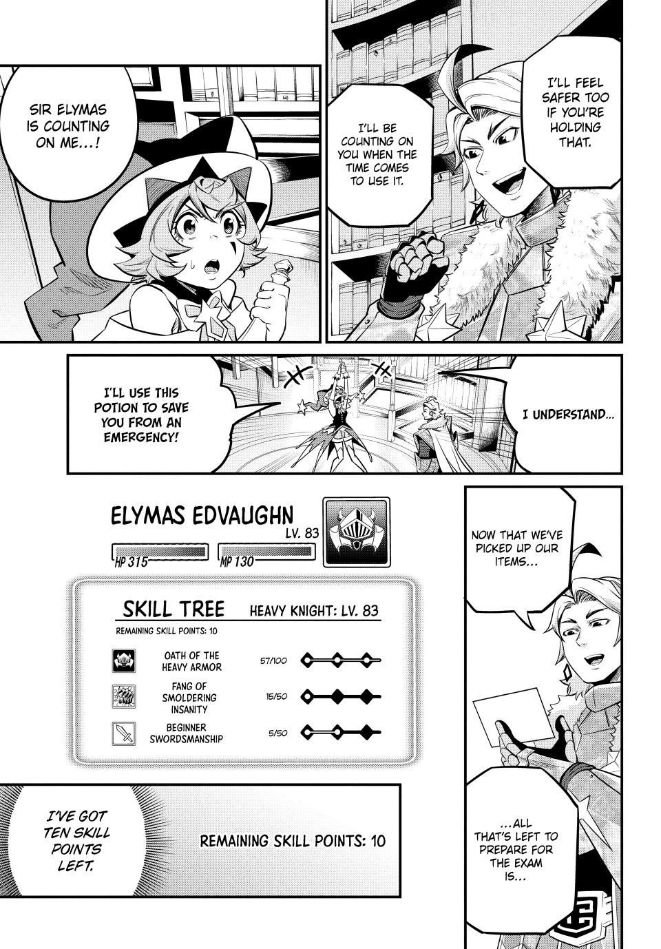 The Exiled Reincarnated Heavy Knight Is Unrivaled in Game Knowledge Chapter 132 53 10