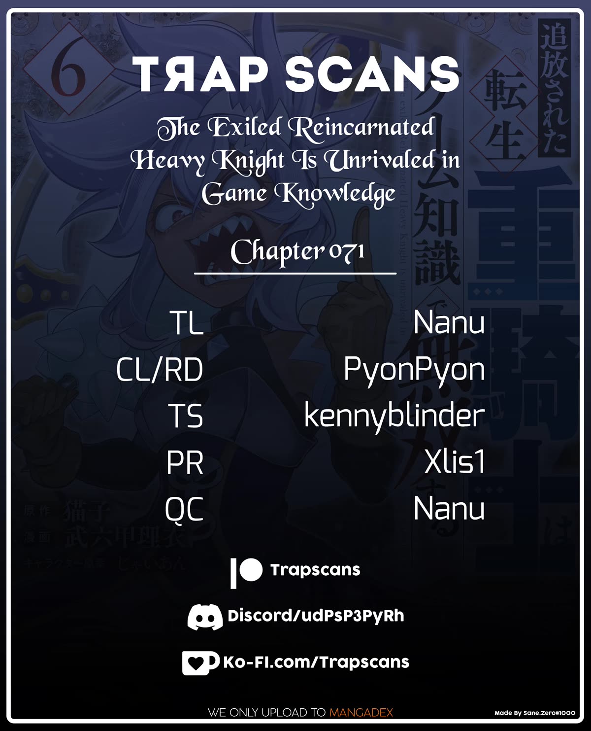 The Exiled Reincarnated Heavy Knight Is Unrivaled in Game Knowledge Chapter 71 49 0