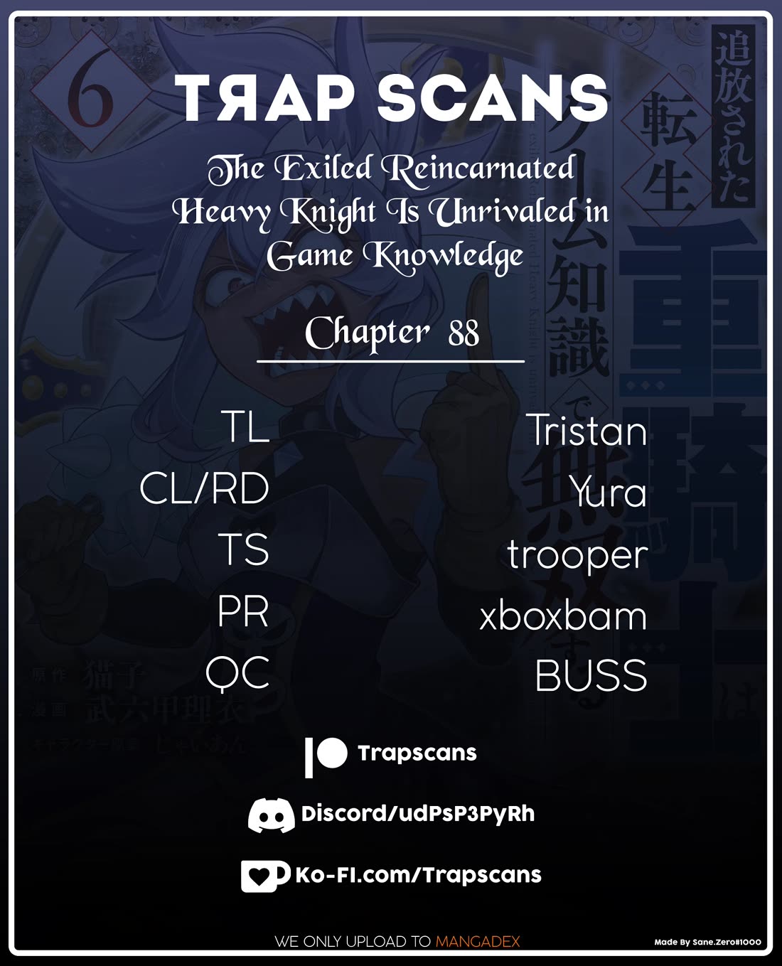 The Exiled Reincarnated Heavy Knight Is Unrivaled in Game Knowledge Chapter 88 55 0
