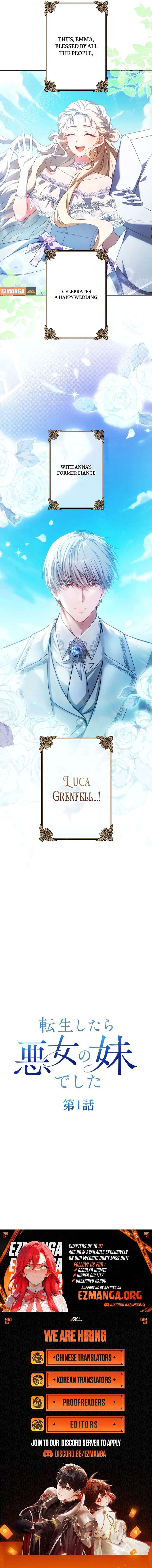 I Was Reincarnated as the Villainess’s Sister Chapter 1 56 ch 1 14