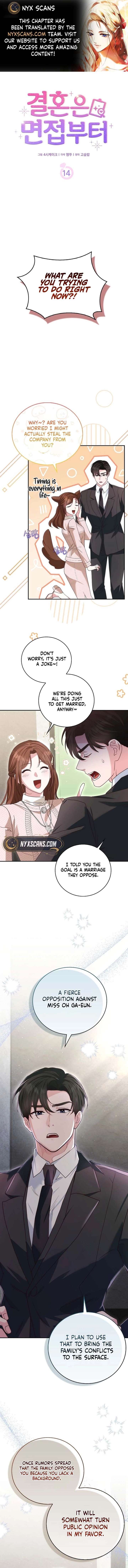 Marriage Starts with an Interview Chapter 14 67 ch 14 1