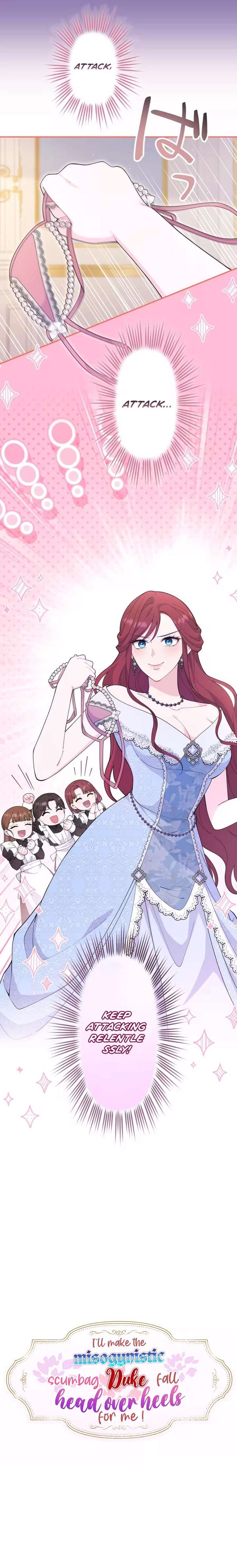I’ll make the misogynistic, scumbag Duke fall head over heels for me! Chapter 3 91 004