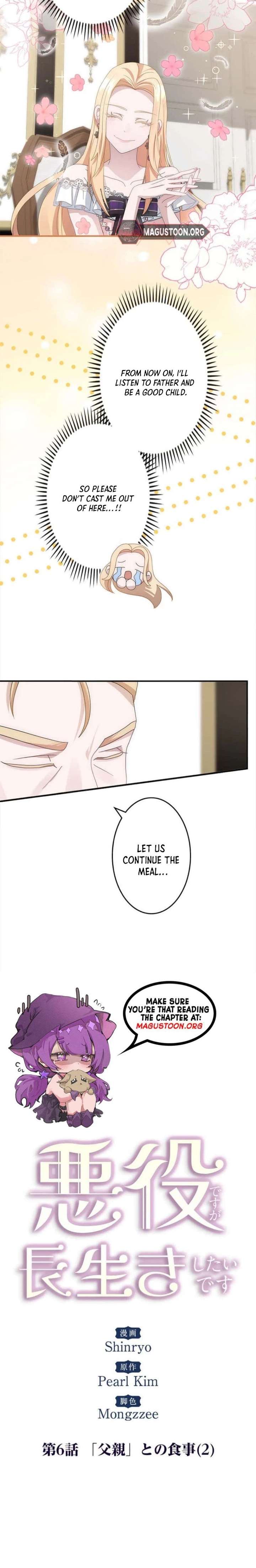 Becoming a Villainess Yet Wanting to Live Long Chapter 6 69 ch 6 9