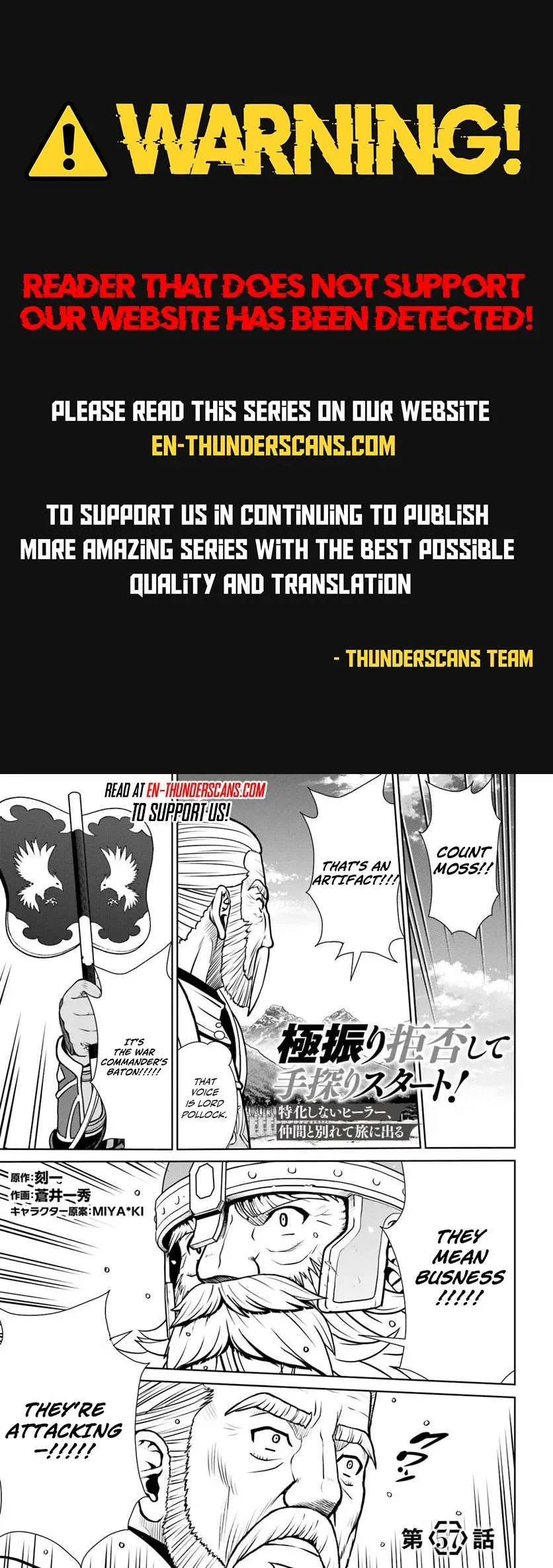 Gokufuri Kyohi Shite Tesaguri Start! Tokka Shinai Healer, Nakama to Wakarete Tabi ni Deru Chapter 57 55 5d3a2d9a3276