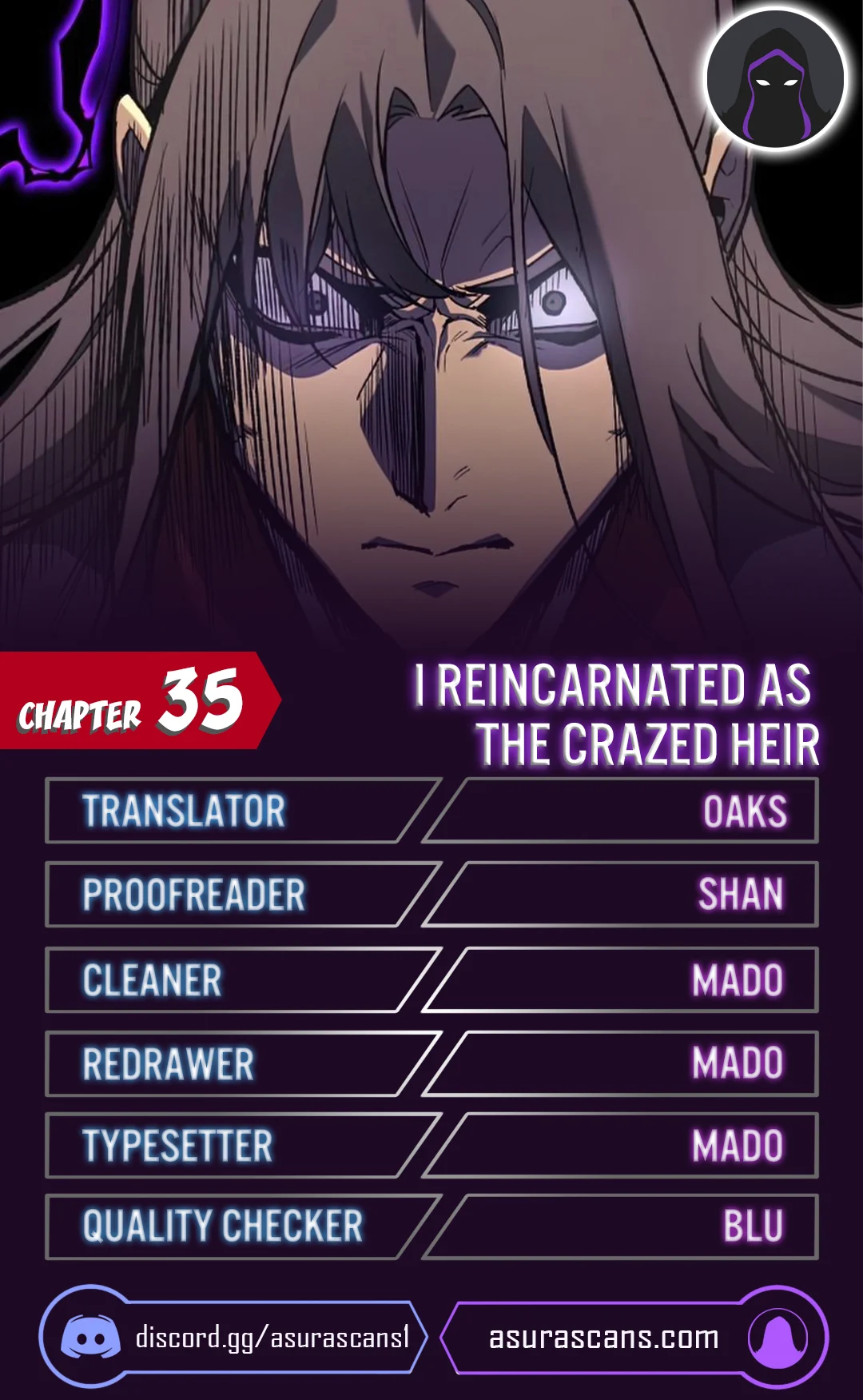 I Reincarnated As The Crazed Heir Chapter 35 37 01