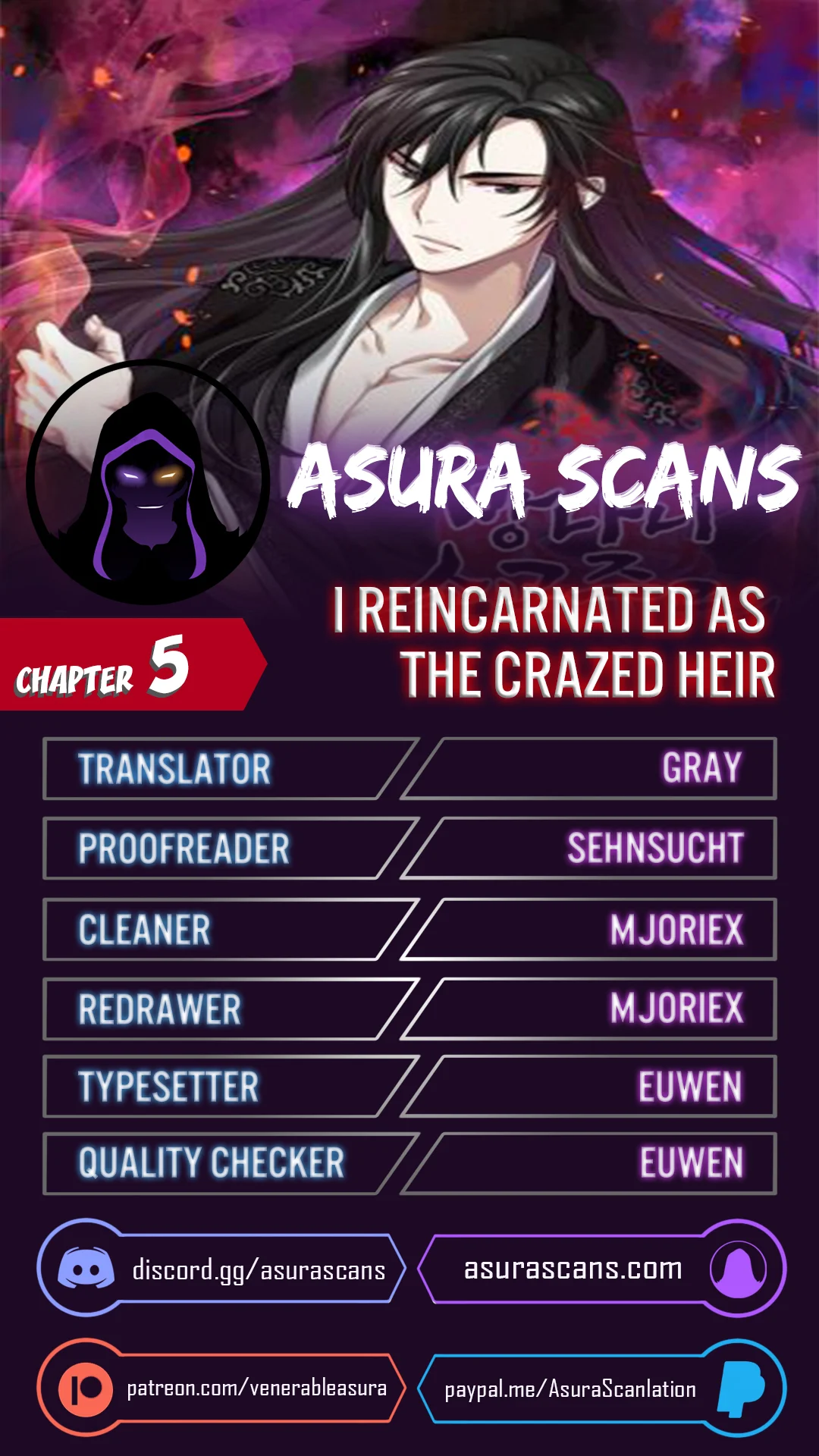 I Reincarnated As The Crazed Heir Chapter 5 22 1